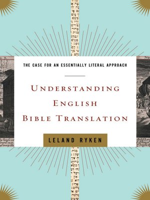 cover image of Understanding English Bible Translation